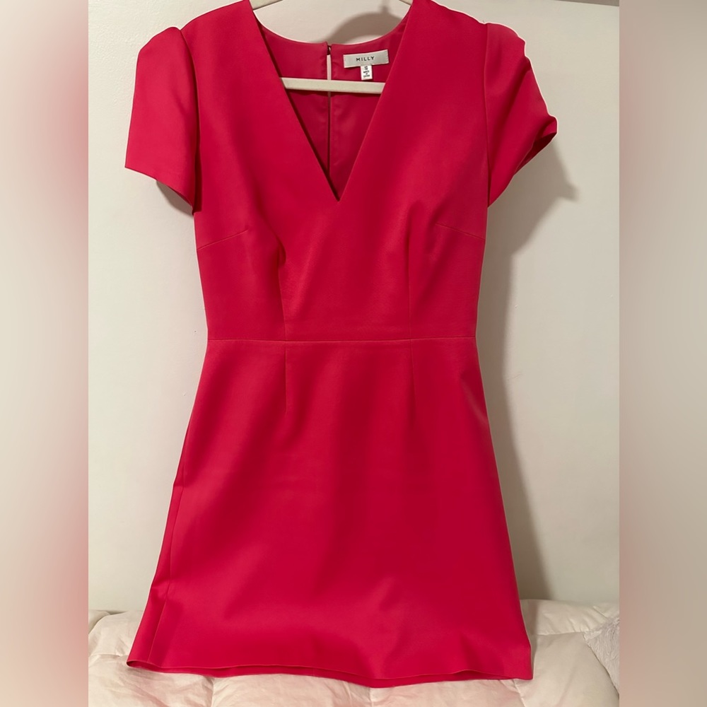 Gorgeous Milly dress size 10 in Barbie doll hot pink.